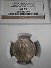 china 1940 manchoukuo chiao y 10 ngc ms63 