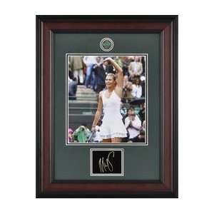 Maria Sharapova Wimbledon Etched Replica Autograph Memorabilia 
