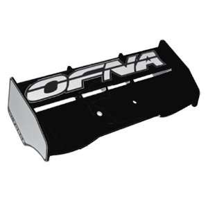  OFNA Racing 1/12 High Downforce Trugge Wing, Black Toys 