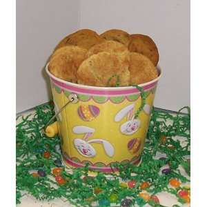   Combos   Chocolate Chip and Snicker Doodle 1lb. Yellow Bunny Pail