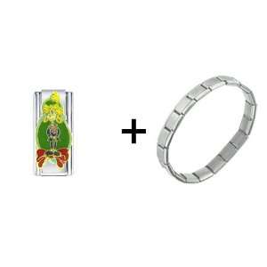  The Grinch Cindy Loo Who Superlink Italian Charm Bracelet 