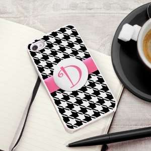  Baby Keepsake Houndstooth iPhone Case with White Trim 