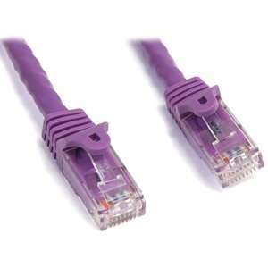 ft Purple Snagless Cat6 UTP Patch Cable. 7FT CAT6 PURPLE UTP SNAGLESS 