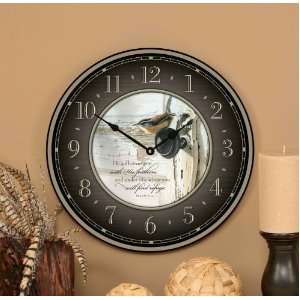   Wall or Tabletop Clock   Psalm 914 (12 inch)