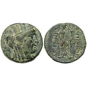  Smyrna, Ionia, 2nd   1st Century B.C.; Bronze AE 18 Toys 
