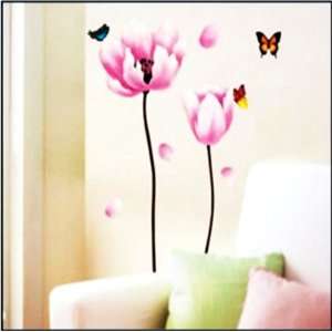  Easy wall decor sticker wall decal   flower blossom