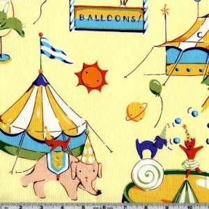  45 Wide Circus Tents Ivory Fabric By The Yard Arts 