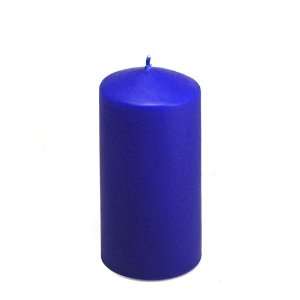  3 x 6 Blue Pillar Candles