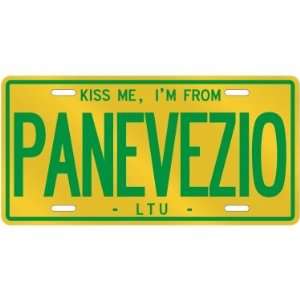   AM FROM PANEVEZIO  LITHUANIA LICENSE PLATE SIGN CITY