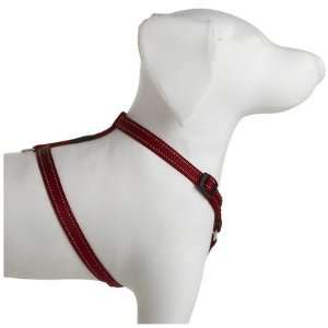 Rogz Dogz Utility Nitelife Reflective Small Dog H Harness   Red   3/8 