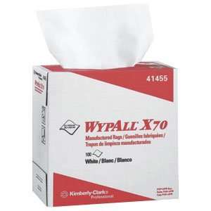  Kimberly Clark 41455 Wypall X70 Manufactured Rags Pop UP 