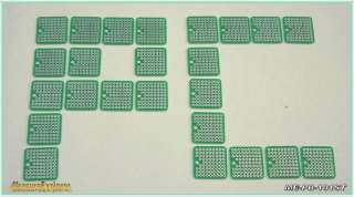 24 1 101ST square circuit prototype PCB board kit  