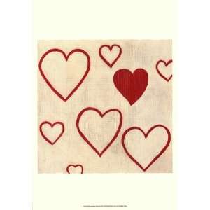     Hearts Poster by Chariklia Zarris (13.00 x 19.00)