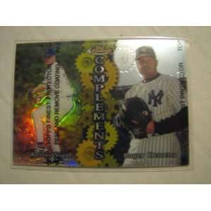 1999 Topps Finest Roger Clemens Yankees Kerry Wood Cubs Compliments 