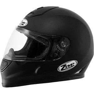  Zamp FS 4 Solid Helmet   Large/Flat Black Automotive