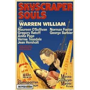 Skyscraper Souls Movie Poster (27 x 40 Inches   69cm x 102cm) (1932 