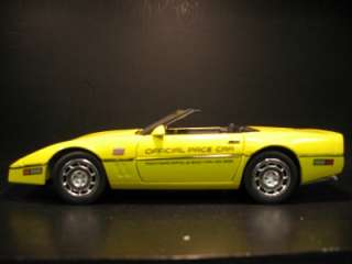 1986 Indy 500 Pace Corvette Convertible   Greenlight  