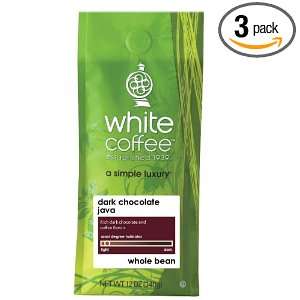 White House Roasted Coffee, Dark Chocolate Java (Whole Bean), 12 Ounce 