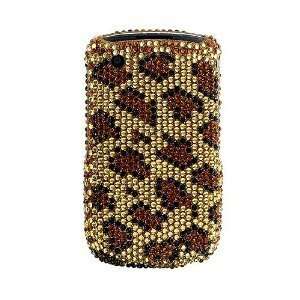   Diamond Golden Leopard Skin Premium Design Phone Protector Hard Cover