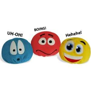  Emoticon Balls   Clumsy Claude Red