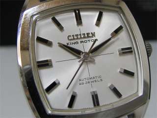 Vintage 1968 CITIZEN Automatic watch [KING ROTOR] Rare Cal.6400  
