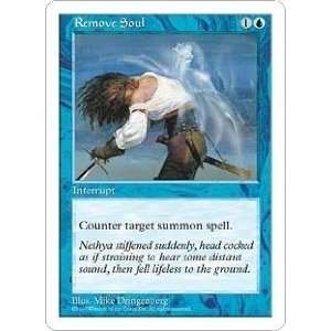 Remove Soul Playset of 4 (Magic the Gathering  5th Edition Common)