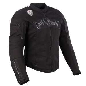 Speed and Strength Womens Black Six Speed Sisters Textile Jacket 