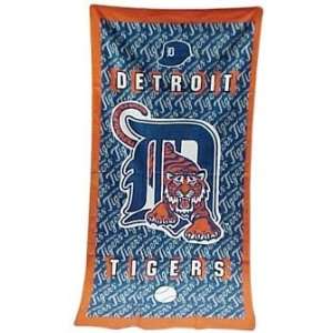  MLB Tigers Beach Towel