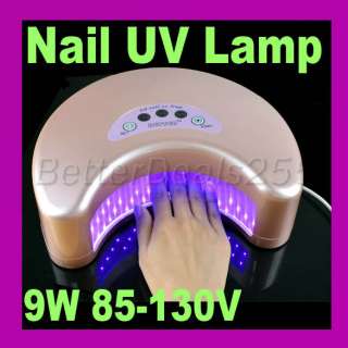 New LED Lamp for Gel Nail Dryer cure Harmony Shellac UV  