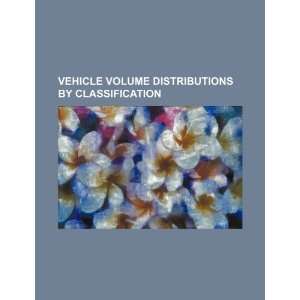  Vehicle volume distributions by classification 