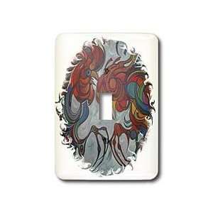   cockerel, year of the rooster   Light Switch Covers   single toggle