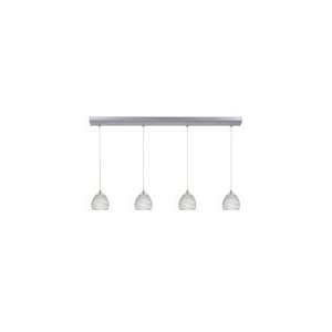   Contemporary / Modern Four Light Pendant with Cocoo