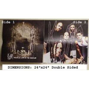  KORN Take A Look 24x24 Double Sided Poster Everything 