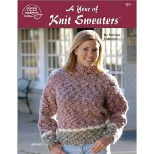    A Year of Knit Sweaters [Paperback] Melissa Leapman Books