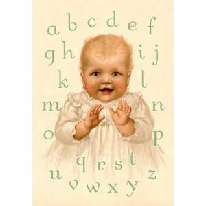  Sweeties Alphabet 24x36 Giclee