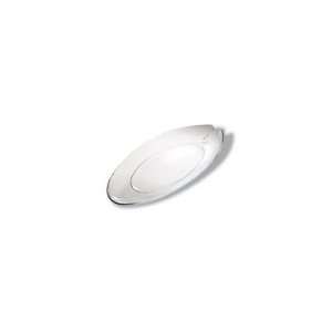  Service Ideas 8789CL   19.5 in Fish Eye Plate, Clear