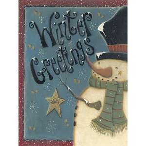  Winter Greetings by Scherry Talbott 12x16