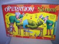 Milton Bradley ©2004 OPERATION Shrek Edition COMPLETE  