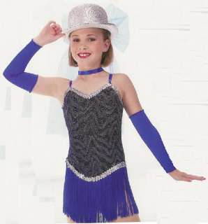 SHOWSTOPPERS Fringe Jazz Tap Dance Costume SZ CHOICES  