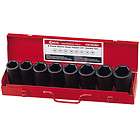 Genius Tools 3/4 Dr Deep MM Impact Socket Set CM 023M2