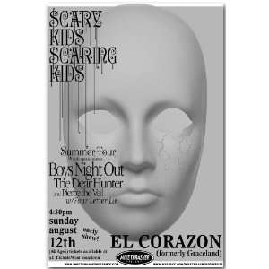   Scaring Kids Poster   Concert Flyer   Summer Tour 07