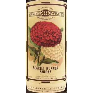  Spring Seed Wine Co. Scarlet Runner Shiraz 2010 Grocery 