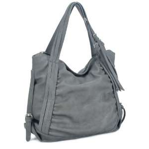 Dark Gray Deyce Fashion Belt Quality PU Women Shoulder Bag to Match 