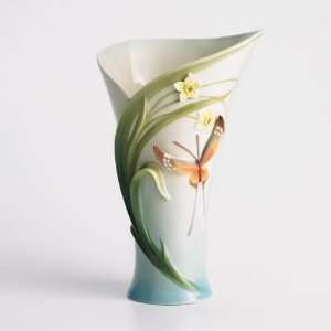  Papillon Butterfly Porcelain Vase