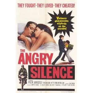 Angry Silence Movie Poster (11 x 17 Inches   28cm x 44cm) (1961) Style 