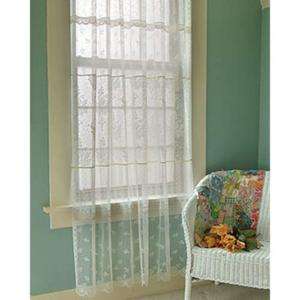 Heritage Lace Harmony Curtain Panel Cluny Cottage CHIC  