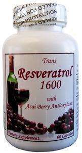 1600mg ~ Resveratrol High Dose + Acai Berry * See Video  