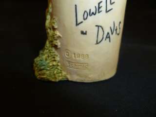 LOWELL DAVIS SCHMID THIRSTY 892050 1986 JUG W/ BIRD  