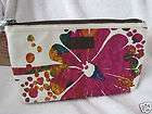 Lucky Brand Black Floral Applique Framed Pouch Bag NWT  