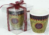 Paisley Scripture Ceramic Coffee Tea Cocoa Mug Gift Box  